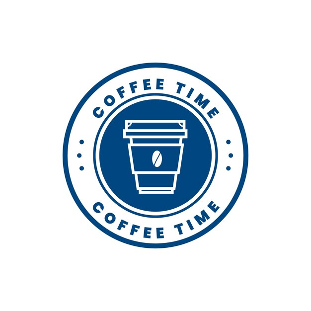 Design plano de sinalização de café