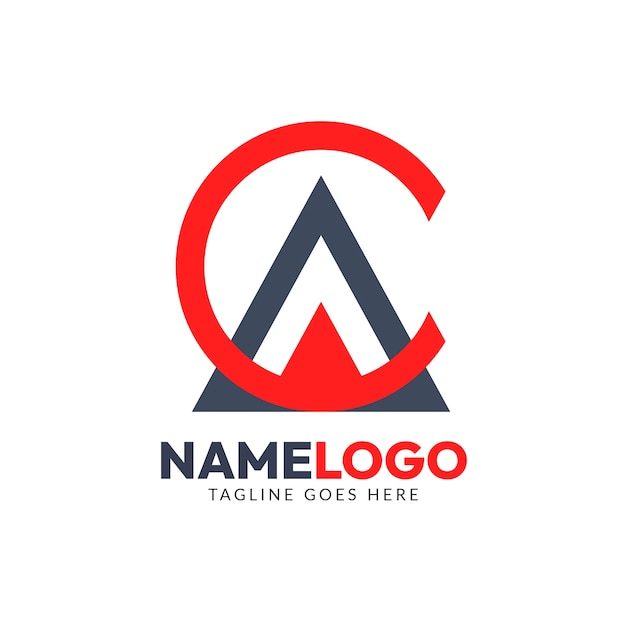 Design plano design de logotipo ac