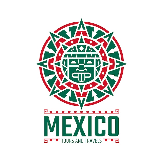 Vetor grátis design plano design de logotipo do méxico