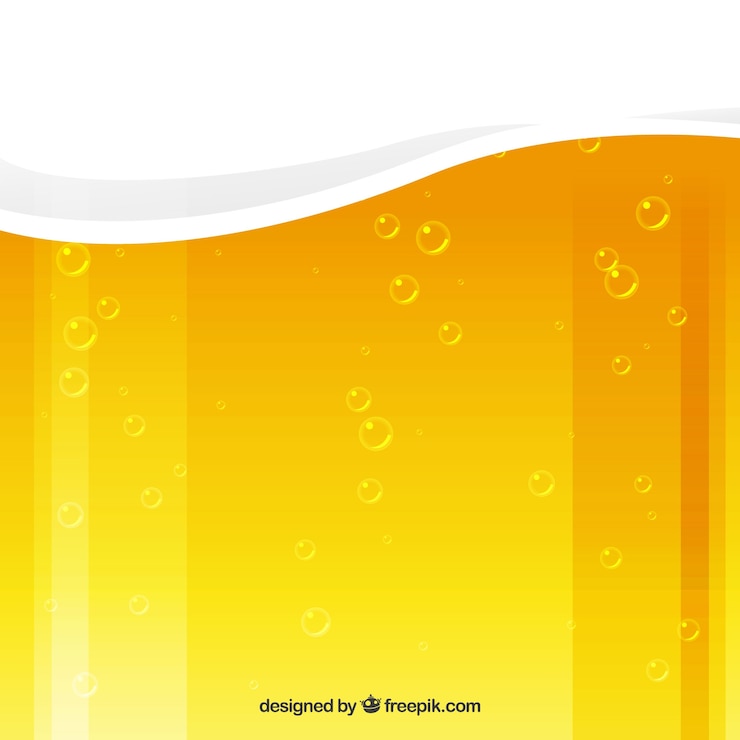 Vetor grátis design simples de cerveja
