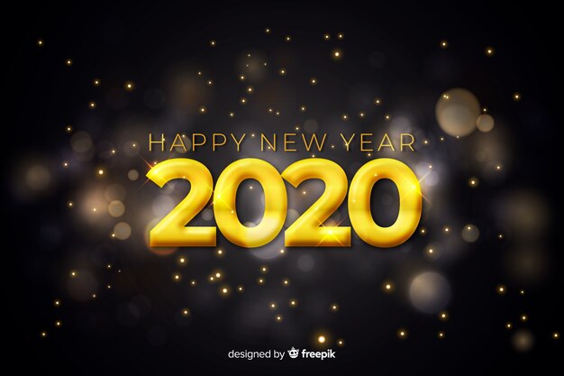 Design turva para evento de ano novo em 2020