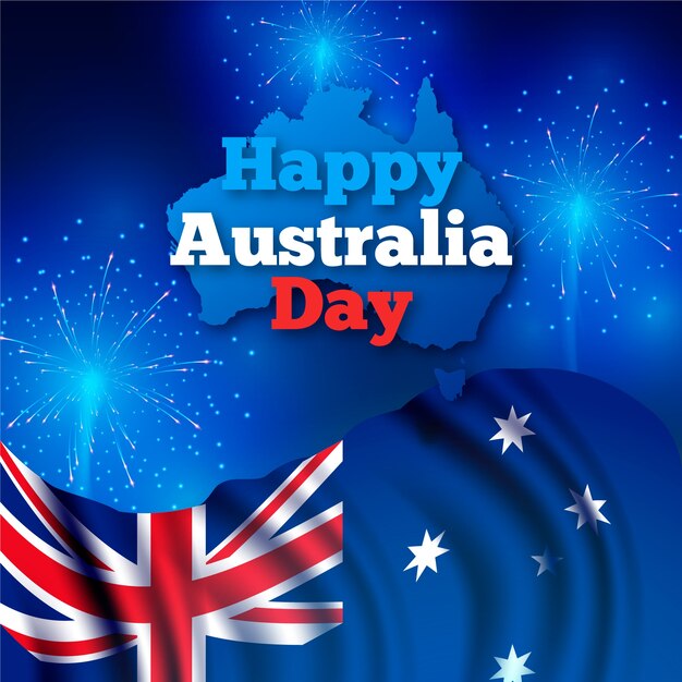 Dia da austrália realista
