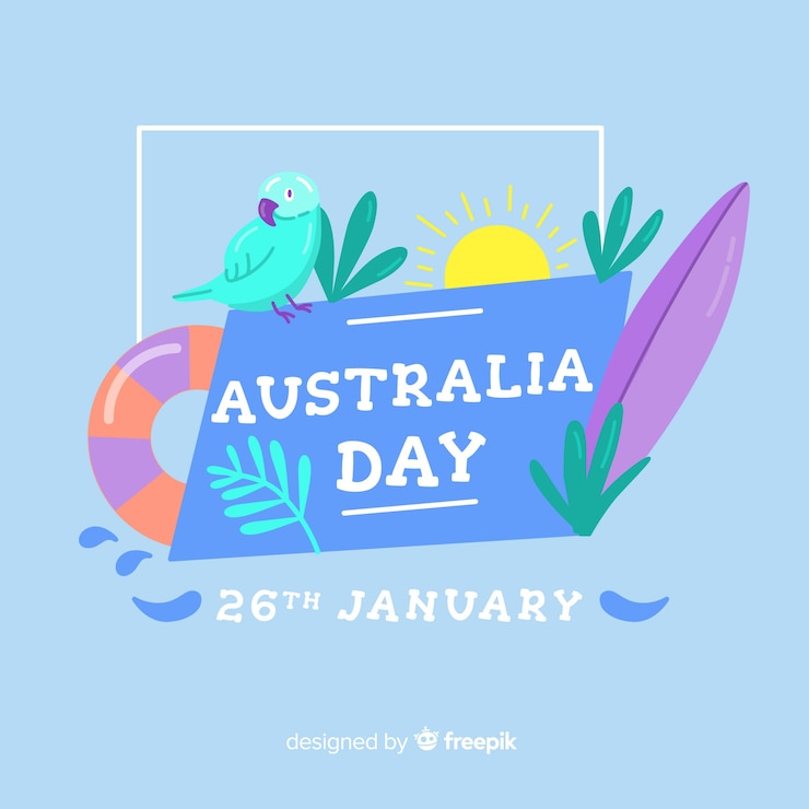 Vetor grátis dia da austrália