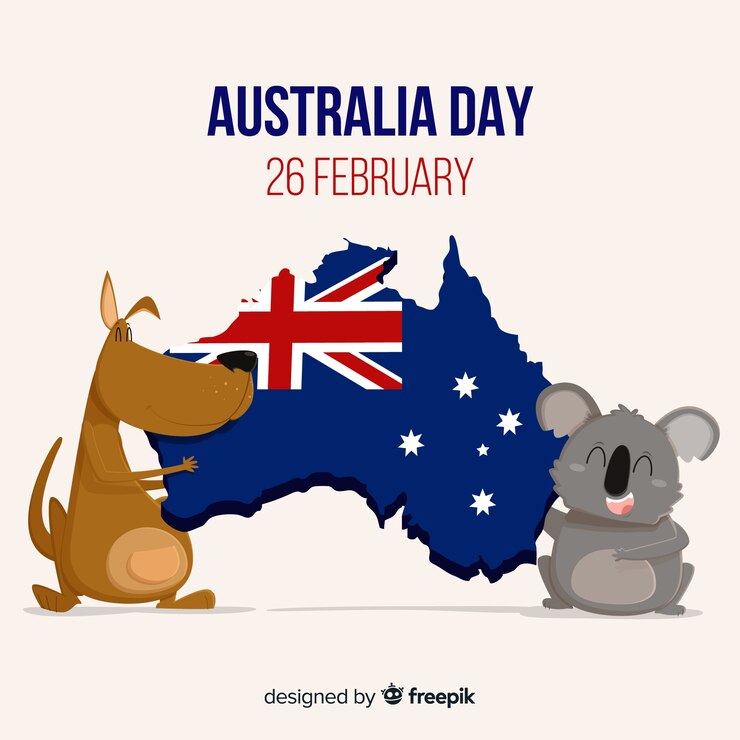Vetor grátis dia da austrália