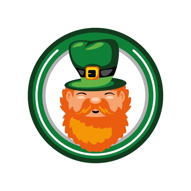 Vetor grátis dia de são patrício leprechaun