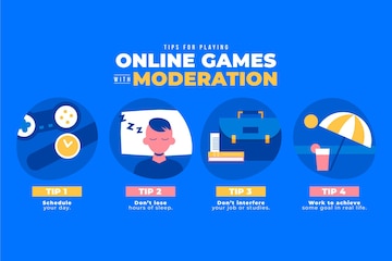 Dicas para jogar jogos online com moderação