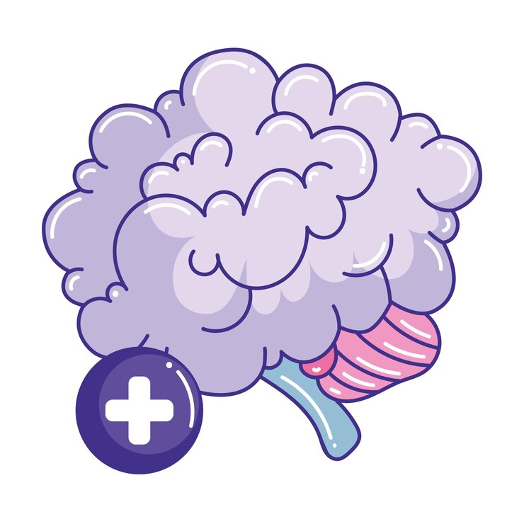 Vetor grátis doença cerebral da epilepsia