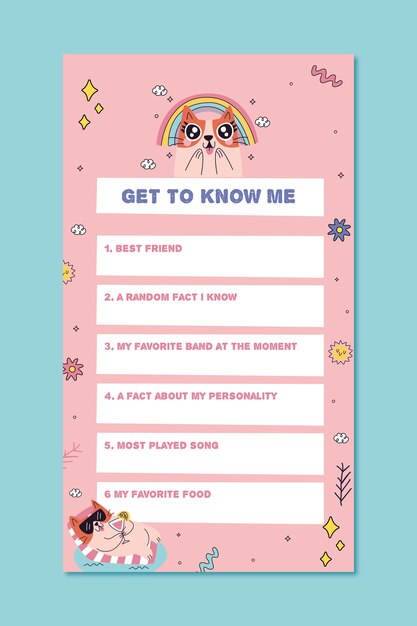Doodle fofo, conheça minha história no instagram