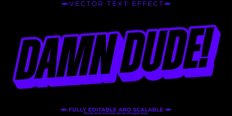 Vetor grátis efeito de texto de adesivo retro editável estilo de texto dos anos 70 e 80