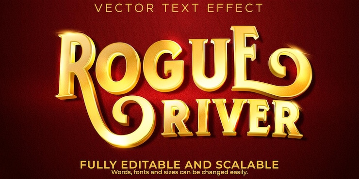 Vetor grátis efeito de texto dourado vintage, retro editável e estilo de texto antigo
