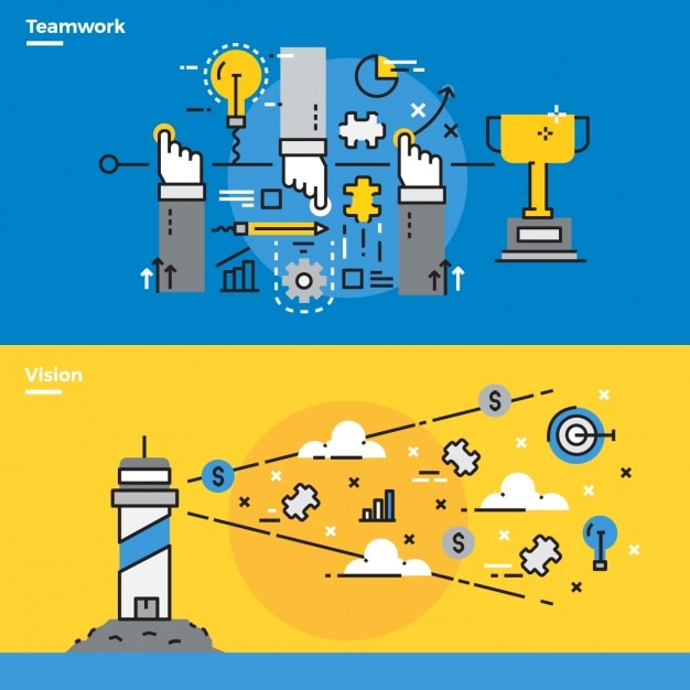 Elementos infographic sobre o negócio