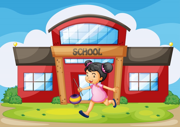 Vetor grátis escola