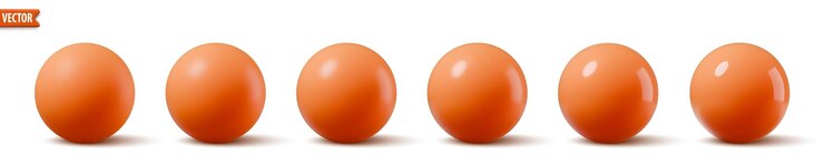 Vetor grátis esferas vermelhas brilhantes coleção de bolhas 3d bolas realistas com sombras globo de plástico brilhante vetor
