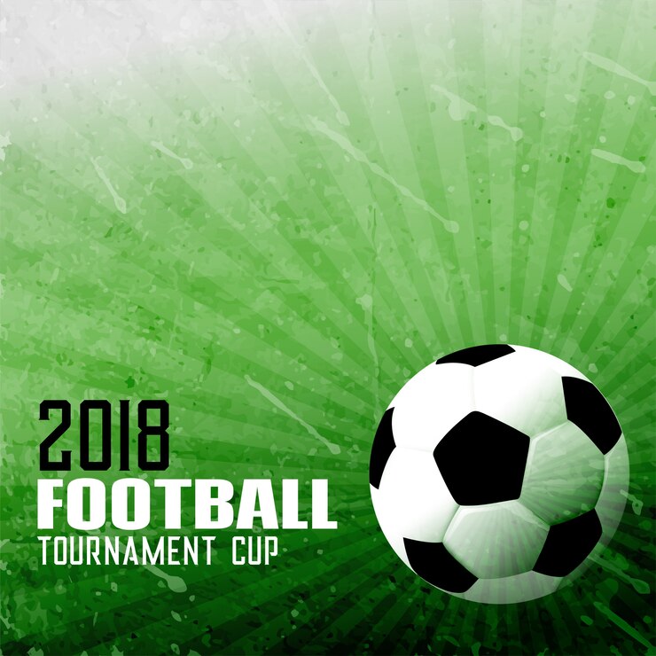 Vetor grátis esportes foorball fundo em estilo abstrato