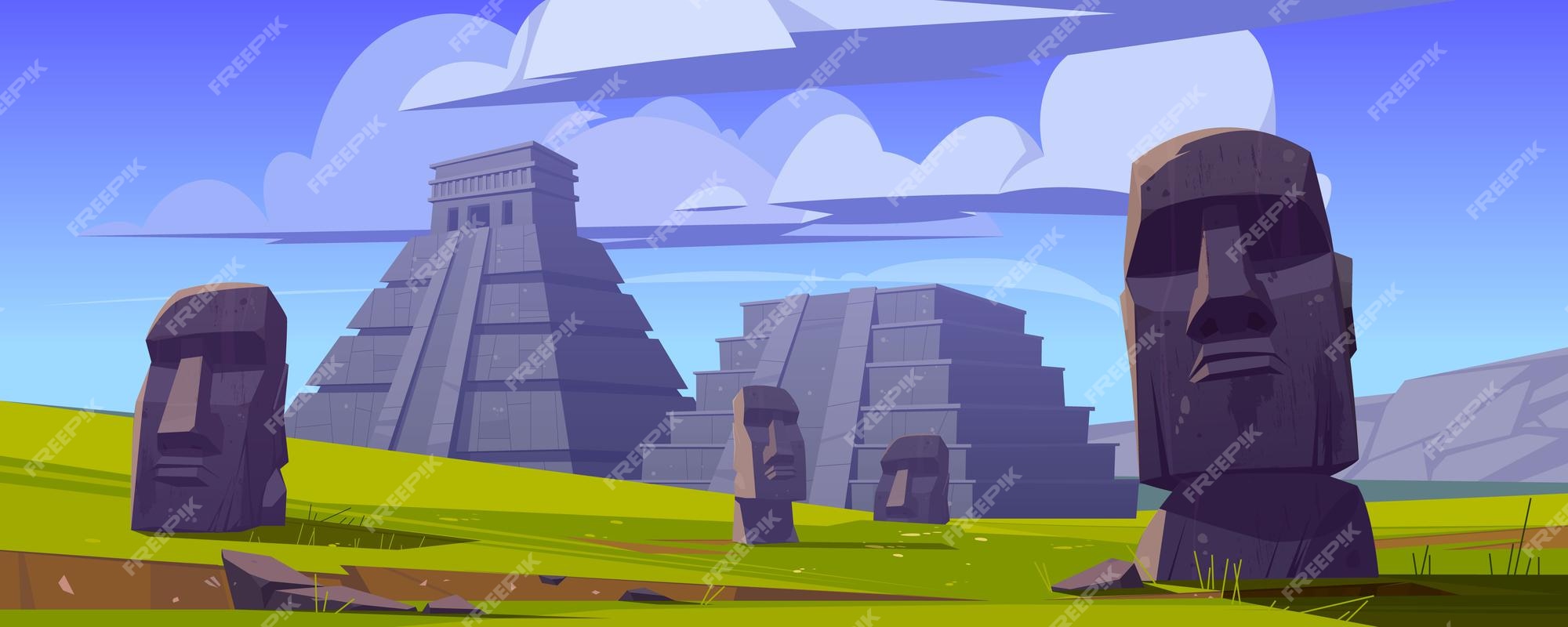 Moai - Iconos gratis de monumentos