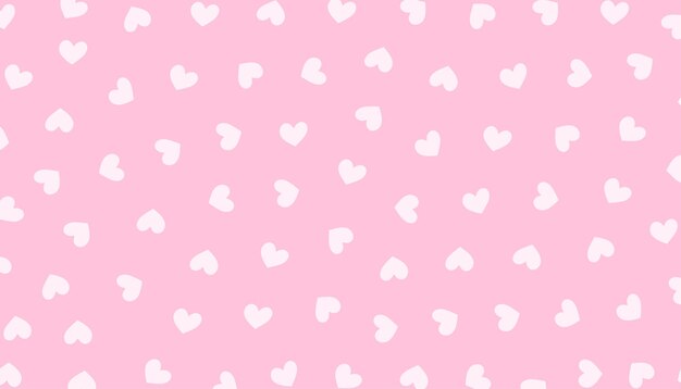 estilo polka mínimo amor padrão de coração papel de parede para o dia de São Valentim