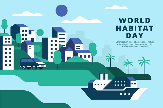 Evento do dia mundial do habitat