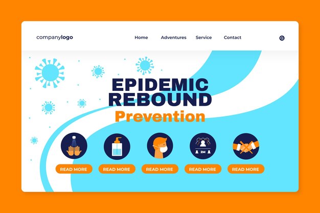 Evitar a recuperação da epidemia - página de destino