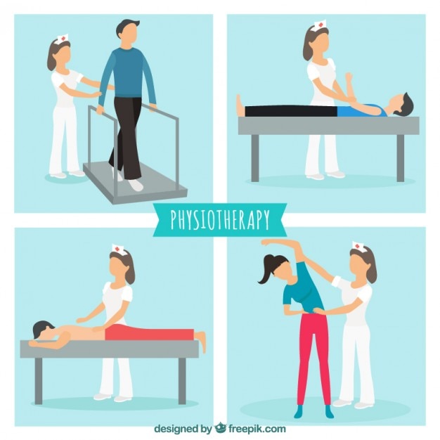 Exercícios de fisioterapia