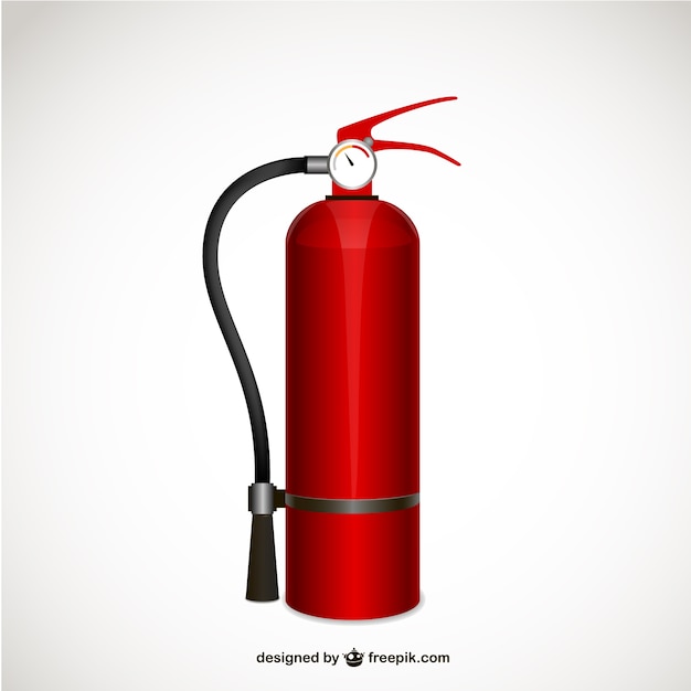 Extintor de incêndio ilustração