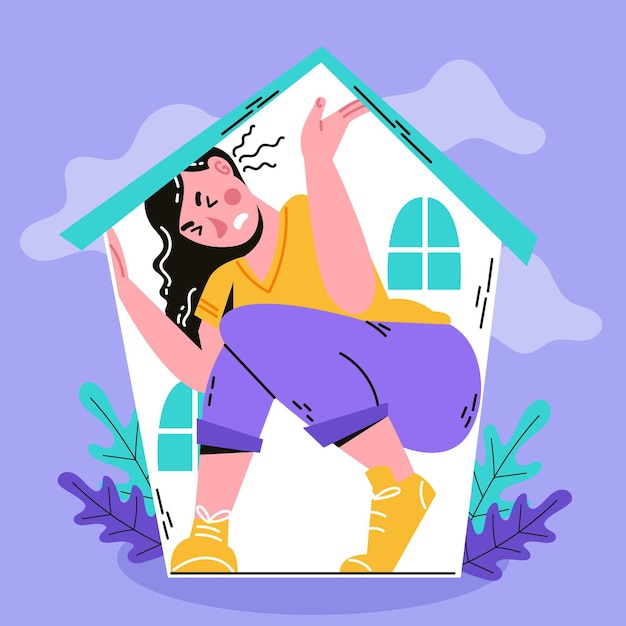 Febre da cabine ilustrada