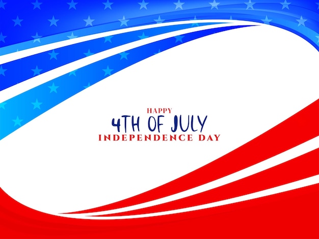 Feliz 4 de julho fundo do dia da independência americana