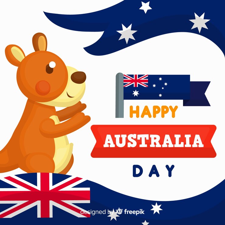 Vetor grátis feliz dia da austrália