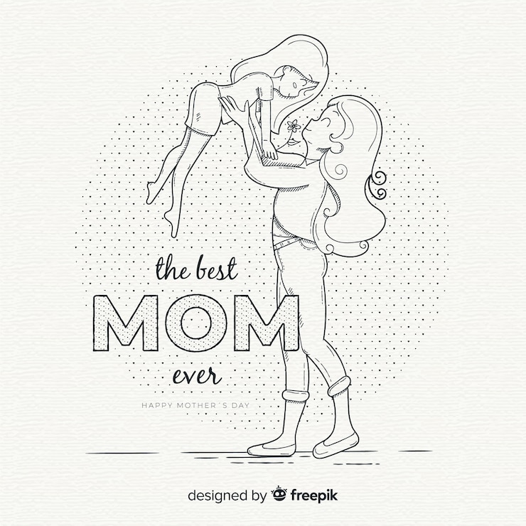 Vetor grátis feliz dia das mães