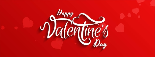 Feliz dia dos namorados modelo de banner de amor elegante