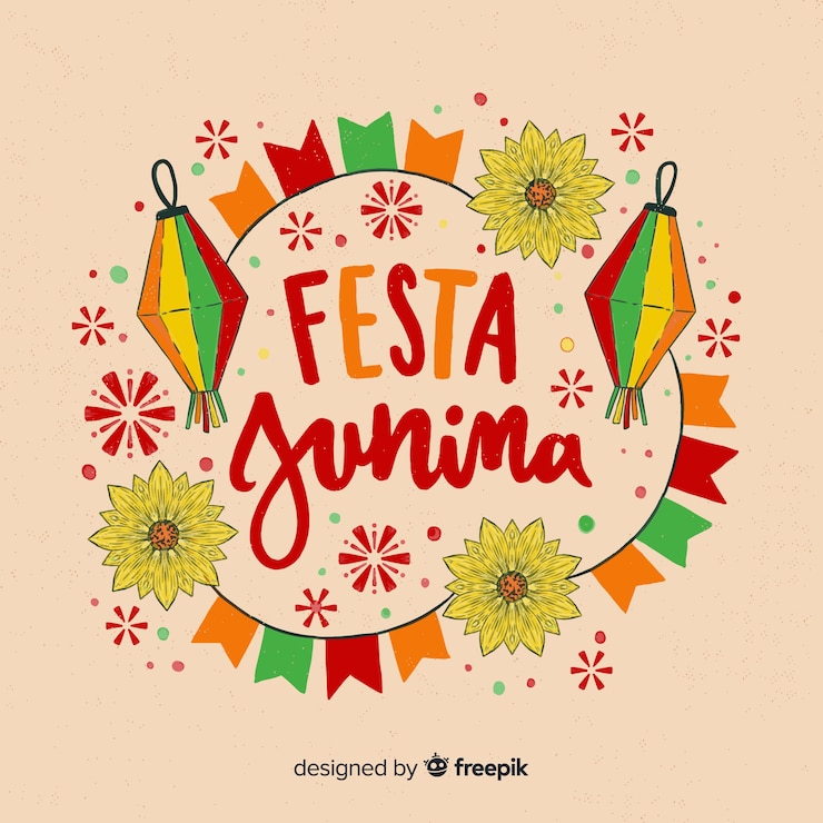 Vetor grátis festa junina