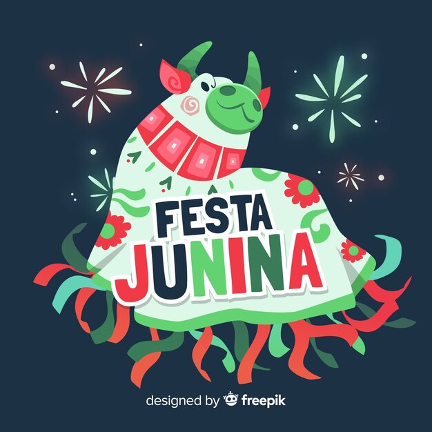 Vetor grátis festa junina