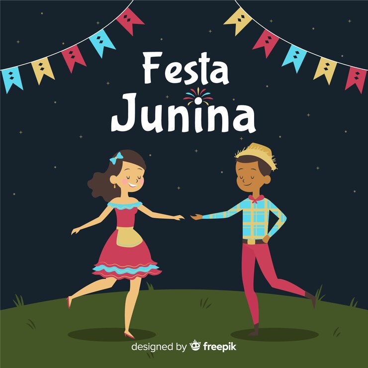 Vetor grátis festa junina