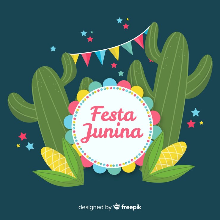 Vetor grátis festa junina
