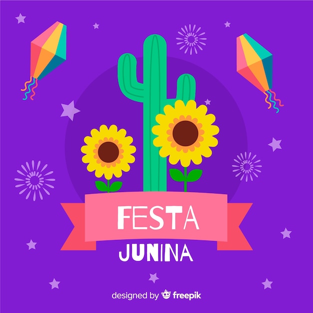 Vetor grátis festa junina