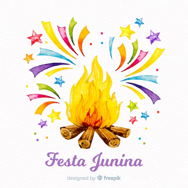 Vetor grátis festa junina