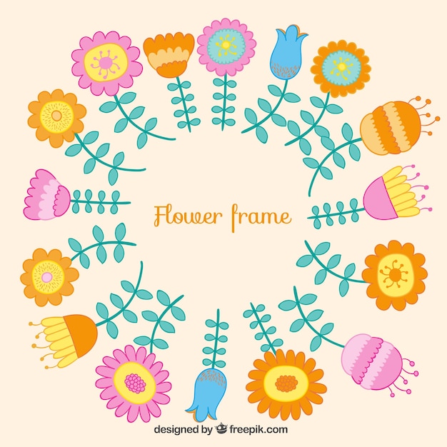 Flower frame