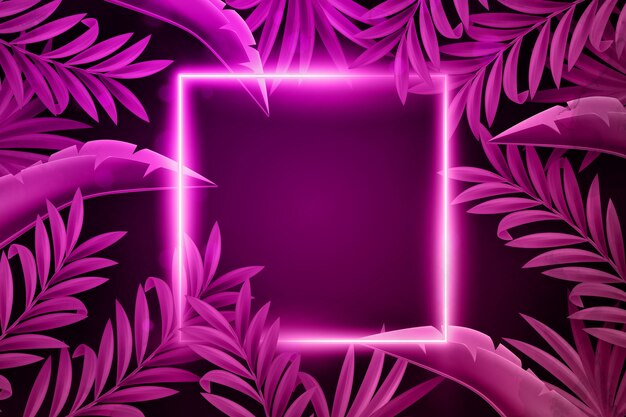 Folhas tropicais fundo