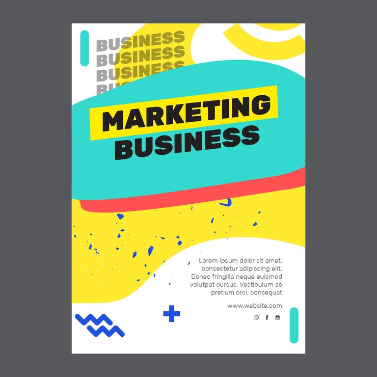 Vetor grátis folheto de negócios a5 de marketing