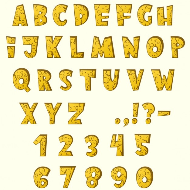 Font desenhos animados