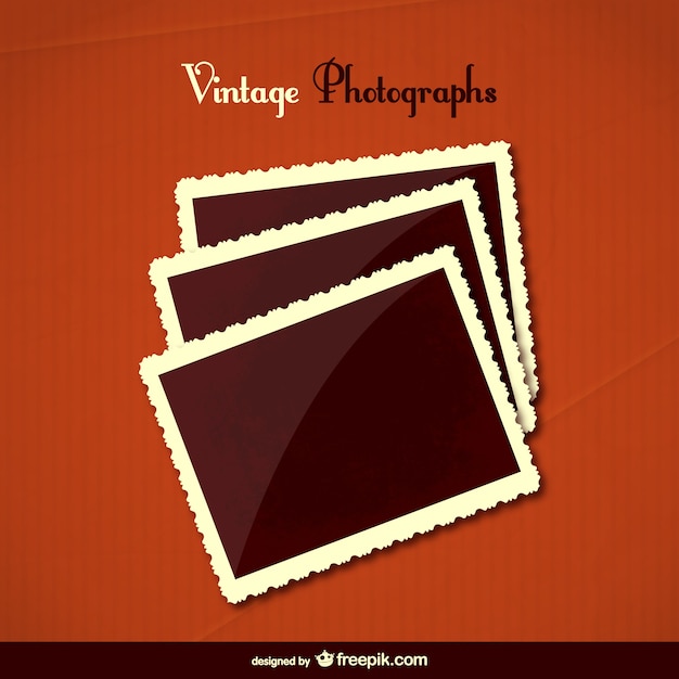 Fotografias do vintage vector