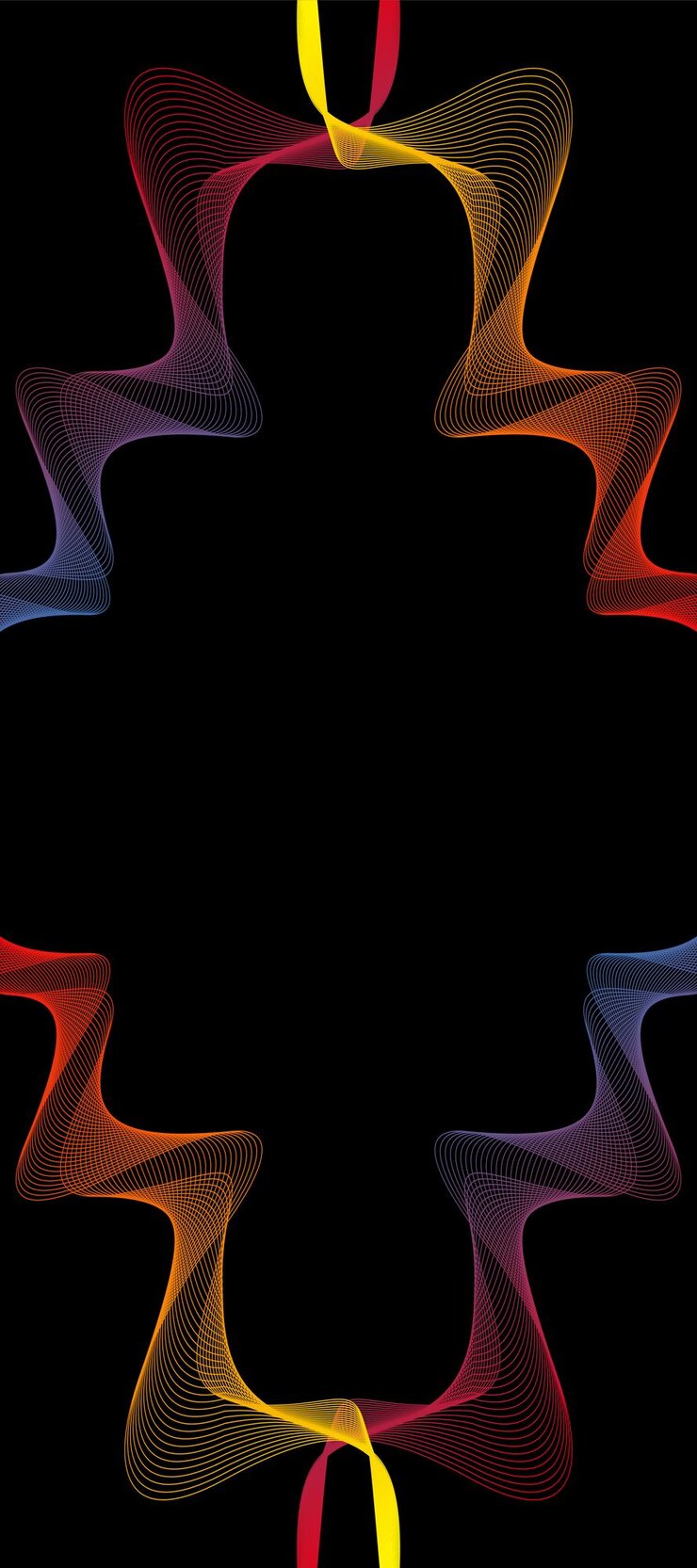 Vetor grátis fundo abstrato bandeira gradiente colorido