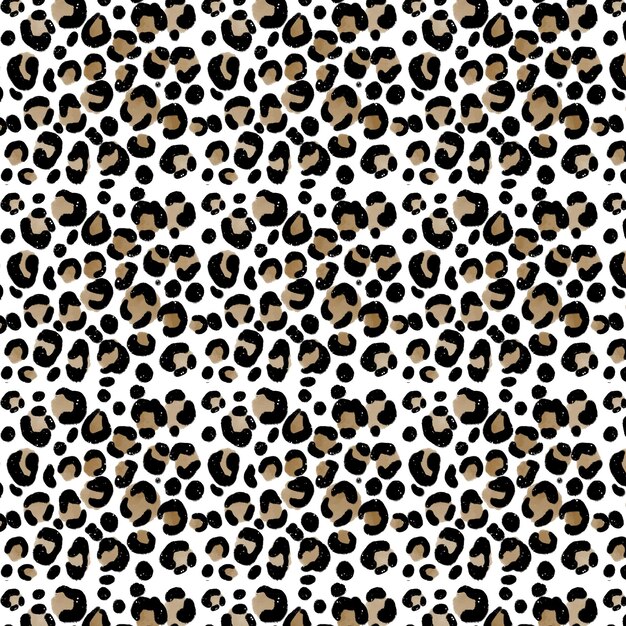 Fundo abstrato com aquarela animal print pattern