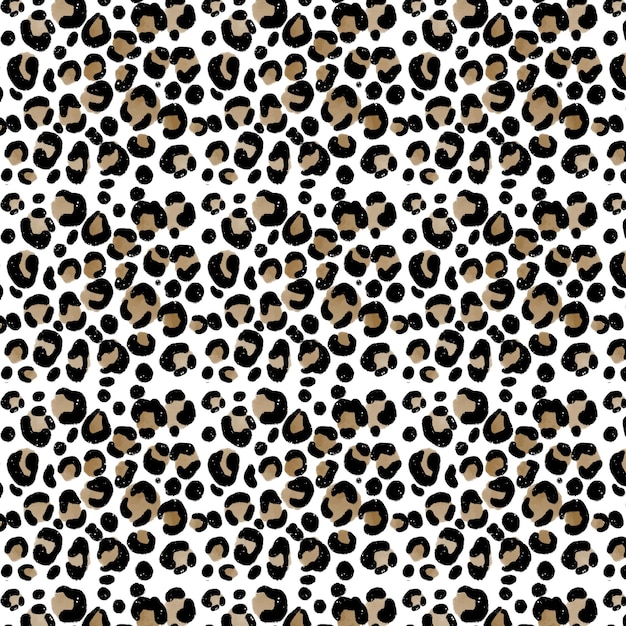 Fundo abstrato com aquarela animal print pattern