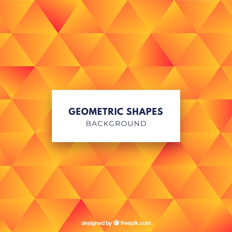 Vetor grátis fundo abstrato com formas geométricas