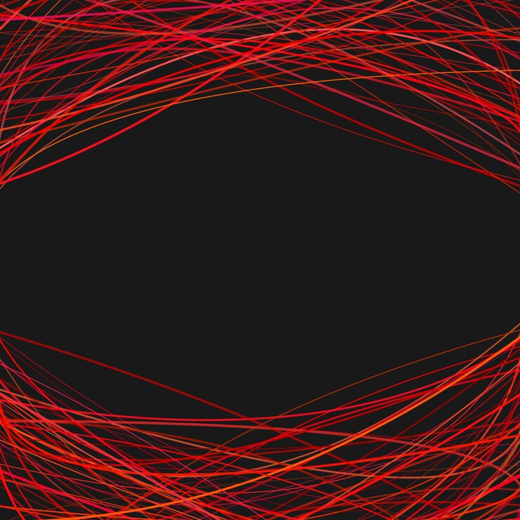 Fundo abstrato com listras arqueadas na parte superior e inferior - design vetorial