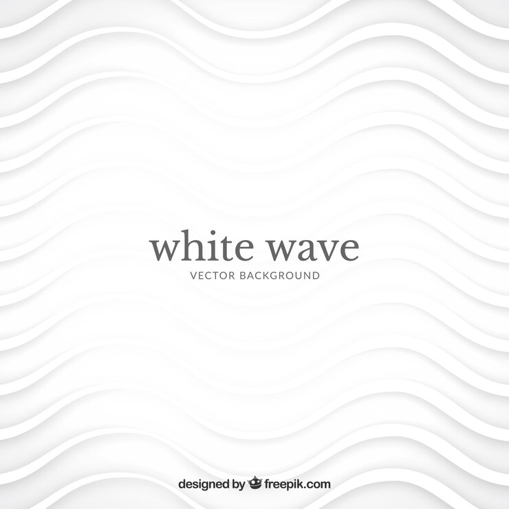 Vetor grátis fundo abstrato com ondas brancas