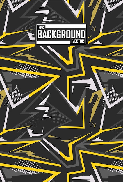 Fundo abstrato com padrão desportivo