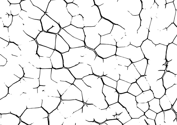 Vetor grátis fundo abstrato com textura rachada de grunge
