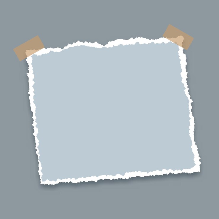 Vetor grátis fundo abstrato com um desenho de papel rasgado com fita adesiva