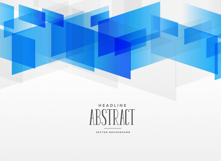 Vetor grátis fundo abstrato de forma geométrica azul moderno